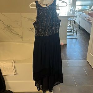 Navy blue dress for wedding or special event